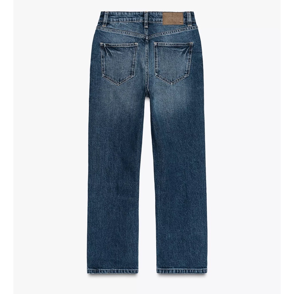 NEW Zara Z1975 High Wiast Slim Fit Comfort Jeans - Picture 5 of 7